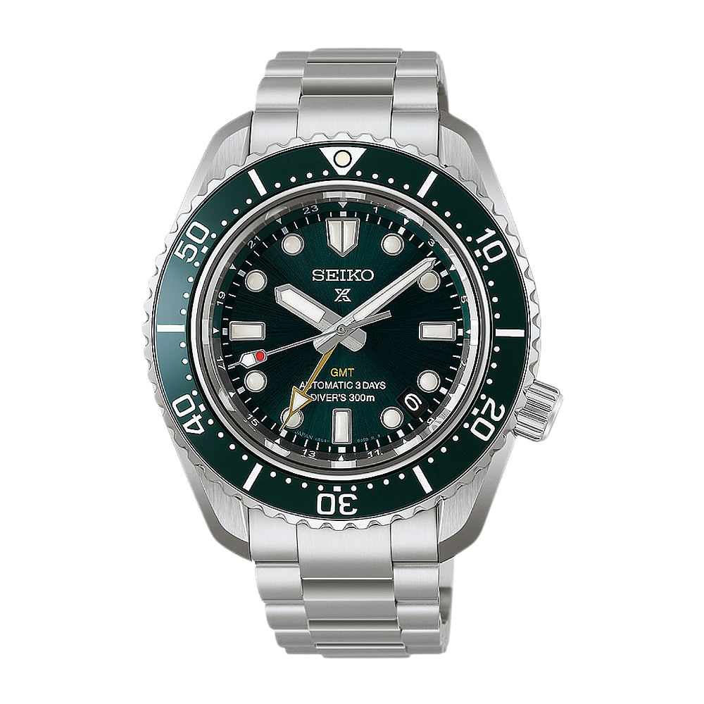 Seiko Prospex 1968 Heritage Diver's GMT Automático 42 mm Verde HBC001J1