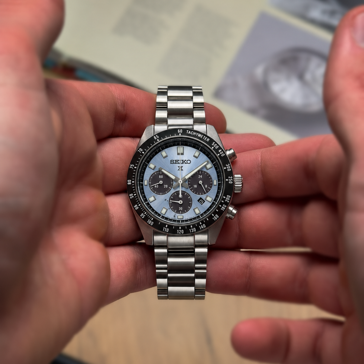Niche Prospex SpeedTimer Solar Zafiro