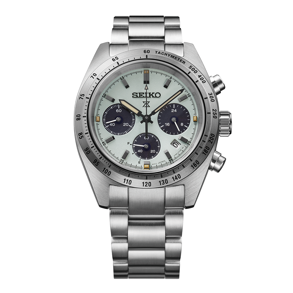 Seiko Prospex Speedtimer Solar Cronógrafo 39 mm Verde-Menta SSC965P1