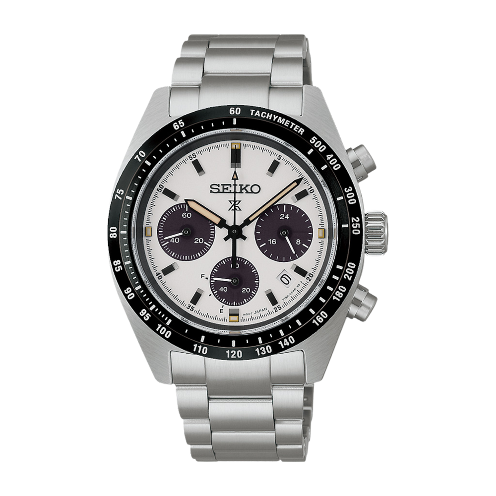 Seiko Prospex SpeedTimer Solar Chronograph Panda 39 mm