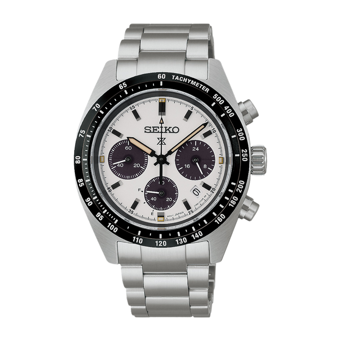 Seiko Prospex SpeedTimer Solar Chronograph Panda 39 mm