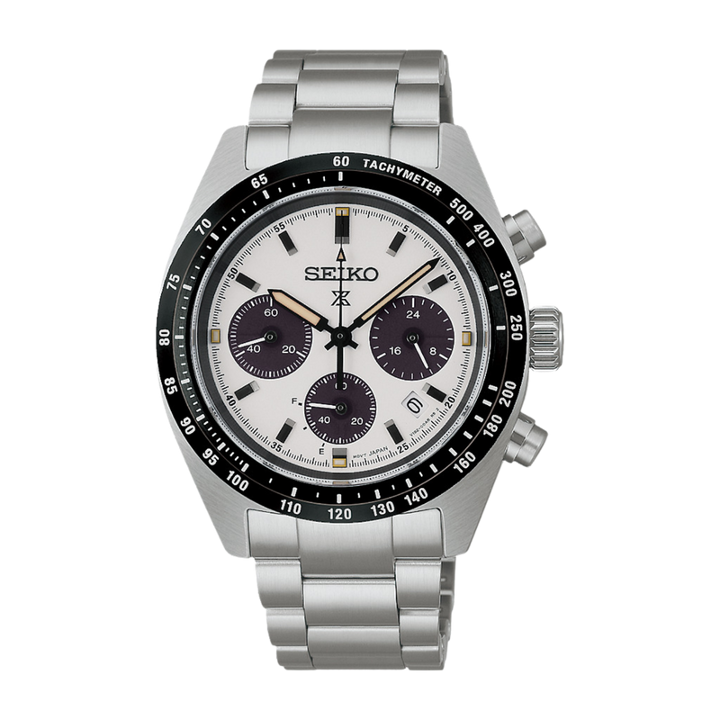 Seiko Prospex SpeedTimer Solar Chronograph Panda 39 mm