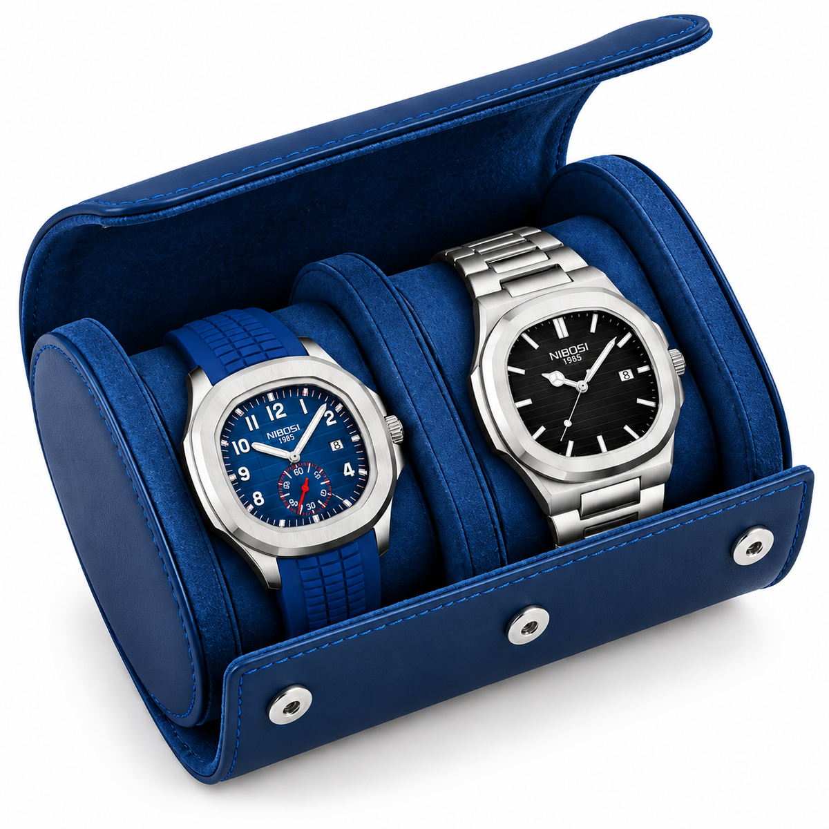 Watch Case for 2 Watches