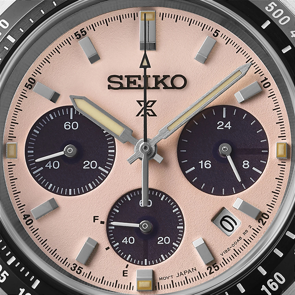 Seiko Prospex Speedtimer Solar Cronógrafo 39 mm Salmão SSC963B1